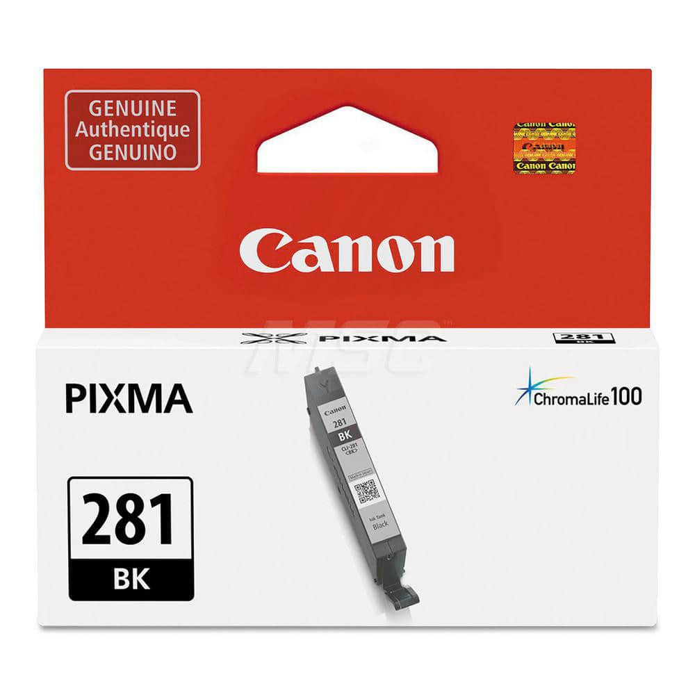 Canon - Office Machine Supplies & Accessories; Office Machine/Equipment Accessory Type: Ink ; For Use With: PIXMA TS9120 Gray Wireless Inkjet All-In-One Home Printer; TS6220 White Wireless Inkjet All-In-One Home Printer; TS8320 Black Inkjet All-In-One Ho - Exact Industrial Supply