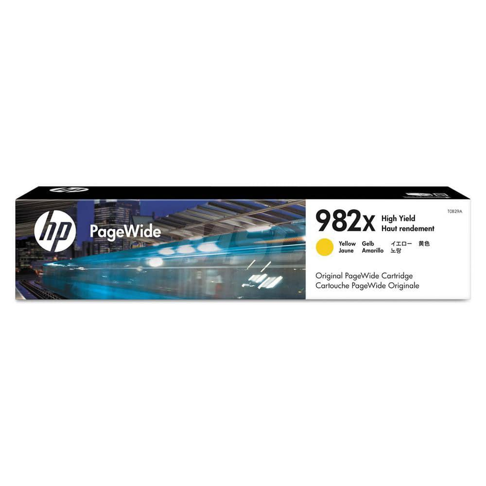 Hewlett-Packard - Office Machine Supplies & Accessories; Office Machine/Equipment Accessory Type: Ink Cartridge ; For Use With: HP PageWide Enterprise 765dn; MFP 780dn; MFP 780dns; MFP 785f; MFP 785z+; MFP 785zs ; Color: Yellow - Exact Industrial Supply