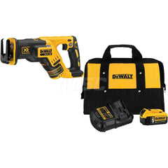 Cordless Reciprocating Saw: 20V, 0 to 2,900 SPM 20V Max, Lithium-Ion Battery