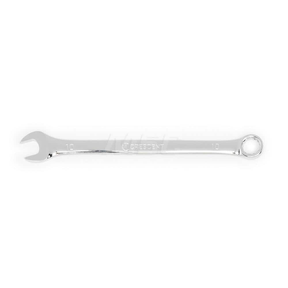 Crescent - Combination Wrenches; Type: Combination Wrench ; Tool Type: NonRatcheting ; Size (mm): 10 ; Number of Points: 12 ; Finish/Coating: Full Polish Chrome ; Material: Alloy Steel - Exact Industrial Supply