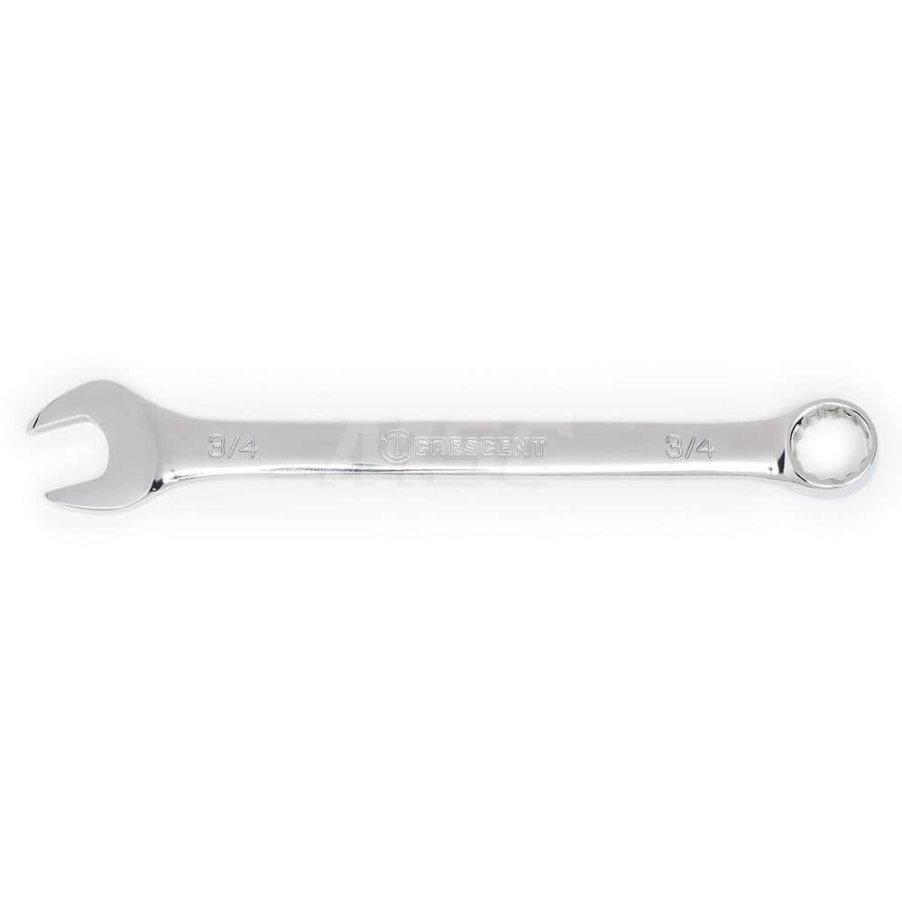 Combination Wrench: Alloy Steel, Polished Chrome-Plated