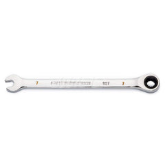 Combination Wrench: Alloy Steel, Polished Chrome-Plated