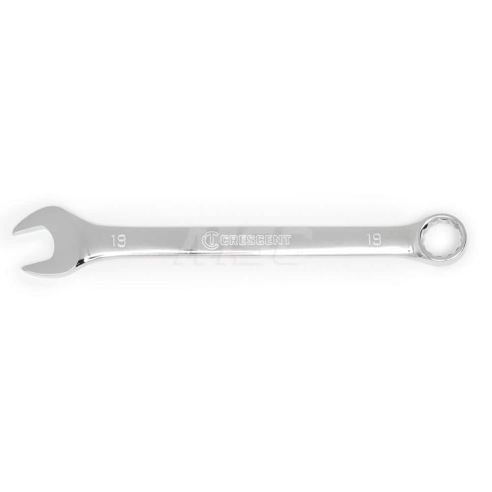 Crescent - Combination Wrenches; Type: Combination Wrench ; Tool Type: NonRatcheting ; Size (mm): 19 ; Number of Points: 12 ; Finish/Coating: Full Polish Chrome ; Material: Alloy Steel - Exact Industrial Supply