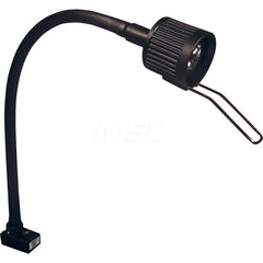 Sunnex Lighting - Task Lights; Fixture Type: General Purpose ; Color: Black ; Lamp Type: Halogen ; Mounting Type: Base Mount ; Adjustable Arm Type: Gooseneck ; Arm Length (mm): 500 - Exact Industrial Supply