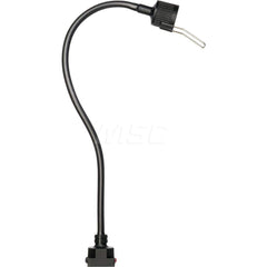 Sunnex Lighting - Task Lights; Fixture Type: General Purpose ; Color: Black ; Lamp Type: Halogen ; Mounting Type: Base Mount ; Adjustable Arm Type: Gooseneck ; Arm Length (mm): 685 - Exact Industrial Supply