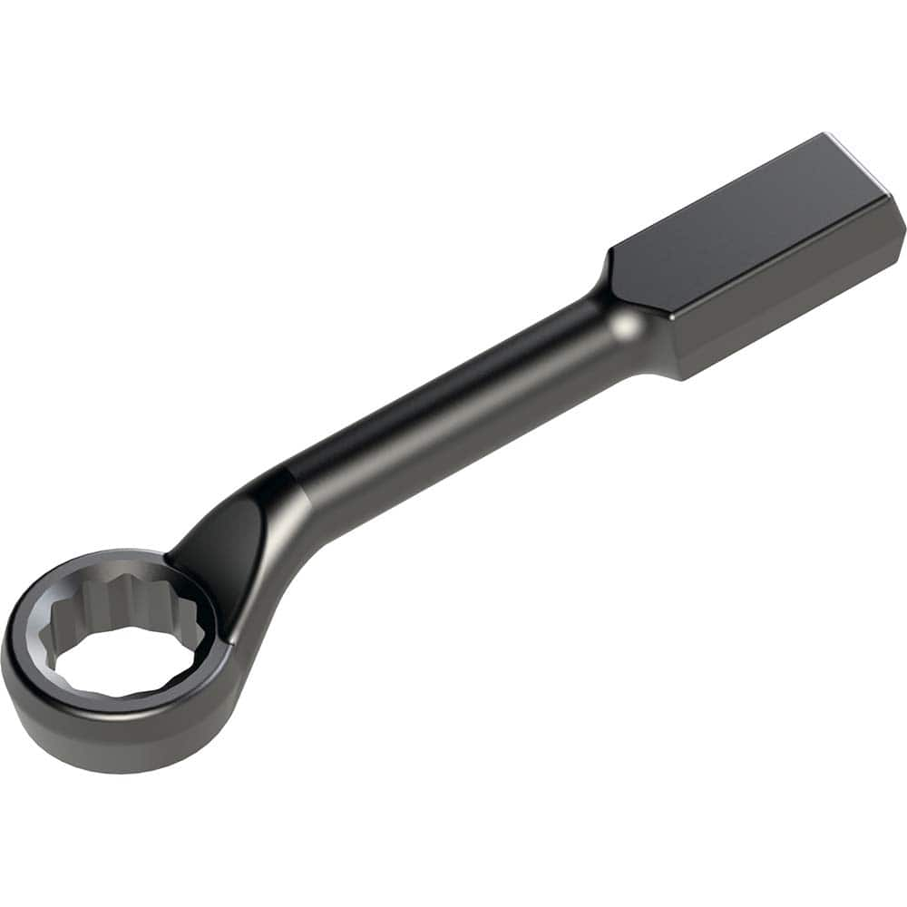 Petol - Box Wrenches; Wrench Type: Offset ; Tool Type: Striking Wrench ; Size (Inch): 2-5/16 ; Number of Points: 12 ; Head Type: Single End ; Finish/Coating: Black Oxide - Exact Industrial Supply