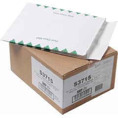 Quality Park - Mailers, Sheets & Envelopes; Type: Expandable Envelope ; Style: Self Seal ; Width (Inch): 13 ; Length (Inch): 10 ; Box Quantity: 100 ; Size: 10 x 13 - Exact Industrial Supply