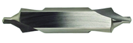 2.5mm x 63mm OAL 60/120° HSS Center Drill with Flat-Bright Form A - Strong Tooling