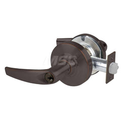 Lever Locksets; Type: Cylindrical Lock; Key Type: Keyed Different; Strike Type: Curved Lip Strike; Finish/Coating: Aged Bronze; Material: Metal; Material: Metal; Door Thickness: 1.75 in; Backset: 2.75 in; Cylinder Type: Schlage C Keyway; Minimum Order Qua