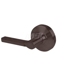 Lever Locksets; Type: Cylindrical Lock; Key Type: Keyless; Strike Type: Curved Lip Strike; Finish/Coating: Oil Rubbed Bronze; Material: Metal; Material: Metal; Door Thickness: 1.75 in; Backset: 2.75 in; Cylinder Type: No Keyway; Minimum Order Quantity: Me