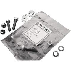 Burndy - Terminal Block Accessories; Accessory Type: Hardware kit ; For Use With: YA1CLB; YA1CLNT14; YA25L4BOX; YA25LB; YA26L6BOX; YA26LB; YA26LBOX; YA26LNT516 Terminals ; Additional Information: Material: DURIUM Silicon Bronze - Exact Industrial Supply