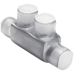 Burndy - Butt Splice Terminals; Insulation Type: Insulated ; Insulation Material: Plastisol ; Connection Type: Lug ; Compatible Wire Size (AWG): 14-1/0 ; Color: Clear ; Overall Length (mm): 73.914 - Exact Industrial Supply