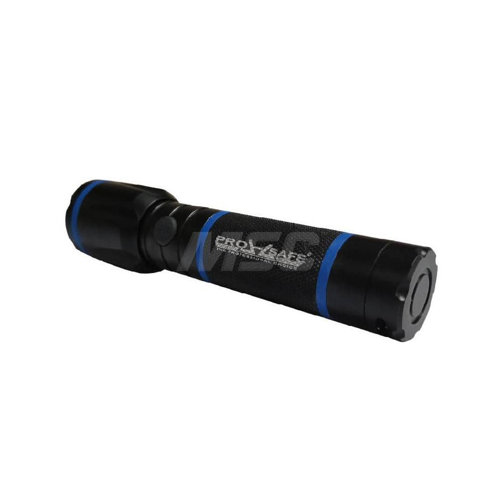 Flashlight Flashlight 300 Lumens, LED Bulb, Black Body,