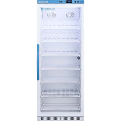 Accucold - Laboratory Refrigerators and Freezers; Type: Pharmacy, Medical-Laboratory Refrigerator ; Volume Capacity: 12 Cu. Ft. ; Minimum Temperature (C): 2.00 ; Maximum Temperature (C): 8.00 ; Width (Inch): 23.38 ; Depth (Inch): 24.38 - Exact Industrial Supply