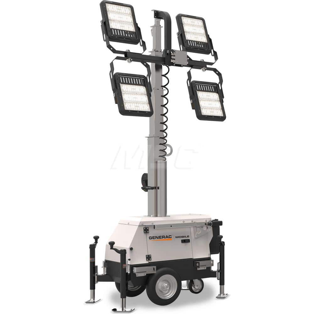 Portable Work Lights; Portable Type: Area; Lamp Type: LED; Power Type: Plug-in; Number of Heads: 4; Wattage: 240