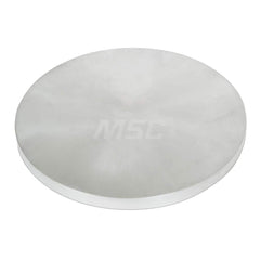 Aluminum Round Precision Sized Plate: Precision Ground, 10″ Long, 10″ Wide, 1/2″ Thick, Alloy 6061