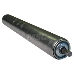 Roller Skids; Roller Material: Galvanized Steel; Load Capacity: 270; Color: Chrome; Finish: Natural; Compatible Surface Type: Smooth; Roller Length: 39.0000 in; Roller Width: 1.9000; Roller Height: 1.9000 in; Roller Diameter: 1.9000; Overall Height: 1.900