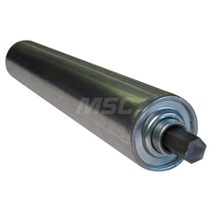 Roller Skids; Roller Material: Galvanized Steel; Load Capacity: 850; Color: Chrome; Finish: Natural; Compatible Surface Type: Smooth; Roller Length: 12.0000 in; Roller Width: 2.5000; Roller Height: 2.5 in; Roller Diameter: 2.5000; Overall Height: 2.5 in;