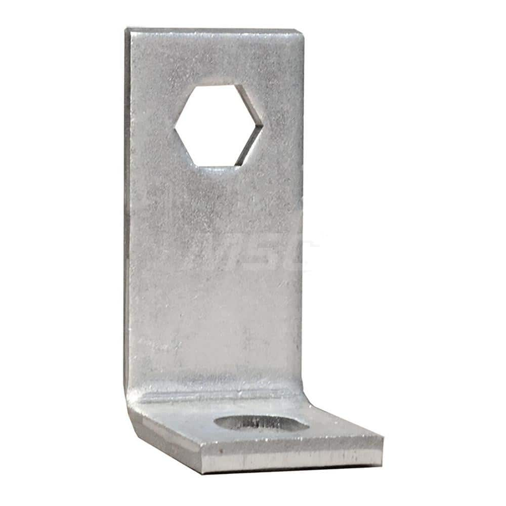 Conveyor Accessories; Type: Roller Bracket; Width (Inch): 1; For Use With: Custom Installation of rollers with 5/16″ Hex shaft; Overall Height: 1.6300 in; Material: Galvanized Steel; Overall Length (Inch): 0.75; Length: 0.75; Overall Length: 0.75; Accesso