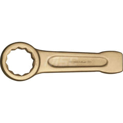 Box End Striking Wrench: 1-5/16″, 12 Point, Single End 190 mm OAL, Aluminum & Bronze, Satin Finish