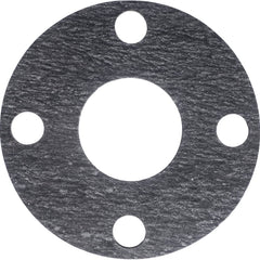 Flange Gasketing; Nominal Pipe Size: 1-1/2; Inside Diameter (Inch): 2; Thickness: 1/8; Outside Diameter (Inch): 6-1/8; Material: Aramid with EPDM Binder; Color: Dark Gray; PSC Code: 5330; Overall Length (Inch): 6-1/8; Material: Aramid with EPDM Binder