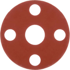 Flange Gasketing; Nominal Pipe Size: 3; Inside Diameter (Inch): 3-1/2; Thickness: 1/16; Outside Diameter (Inch): 7-1/2; Material: SBR Rubber; Color: Red; PSC Code: 5330; Overall Length (Inch): 7-1/2; Material: SBR Rubber