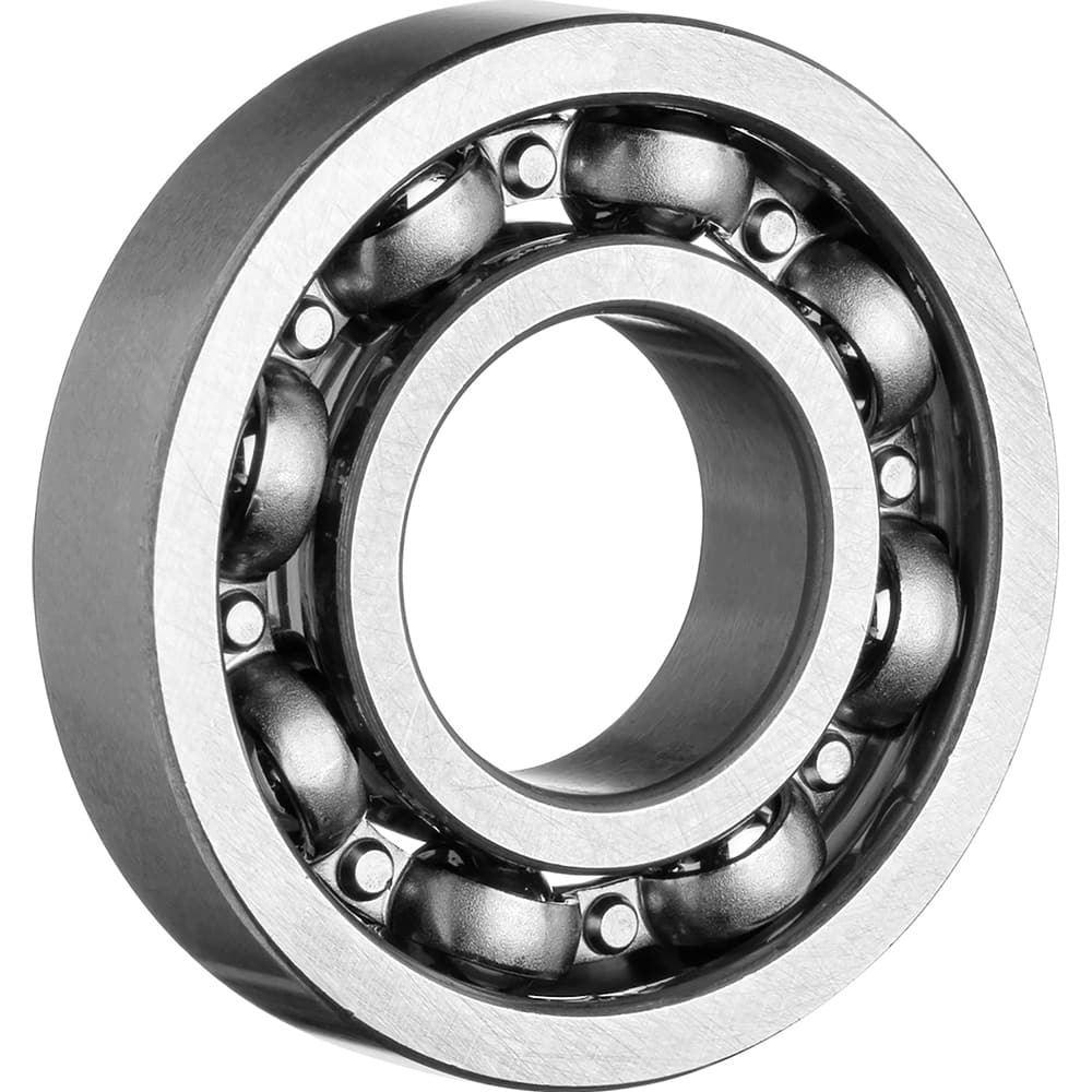 Deep Groove Ball Bearing: 130 mm OD 10,521 lb Static Load