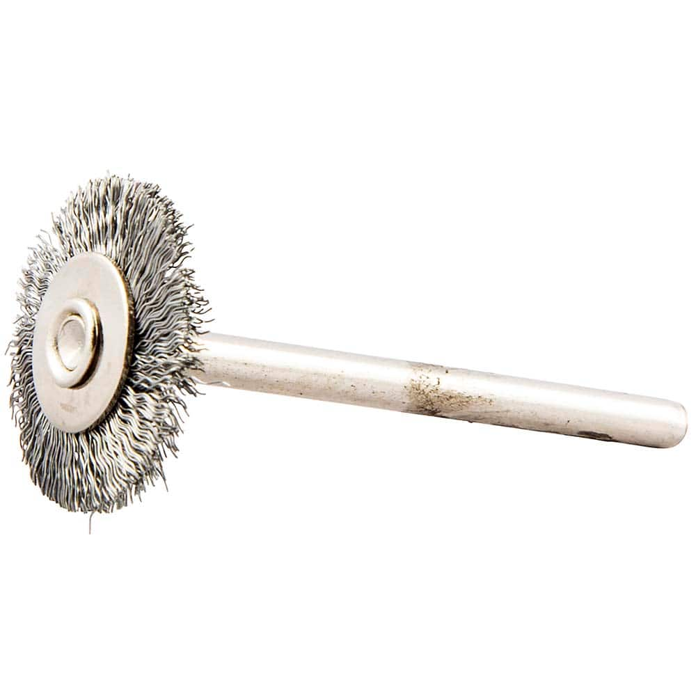 Norton - 3/4" OD, Crimped Carbon Wheel Brush - Strong Tooling