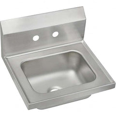 ELKAY - Stainless Steel Sinks Type: Hand Sink Outside Length: 16-3/4 (Inch) - Strong Tooling