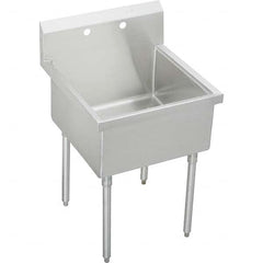 ELKAY - Stainless Steel Sinks Type: Scullery Sink Outside Length: 27 (Inch) - Strong Tooling