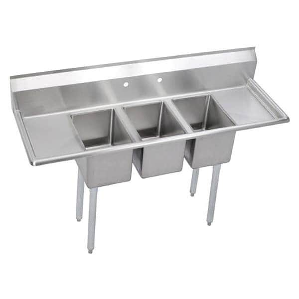 ELKAY - Stainless Steel Sinks Type: Scullery Sink Outside Length: 64 (Inch) - Strong Tooling