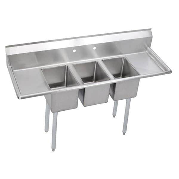 ELKAY - Stainless Steel Sinks Type: Scullery Sink Outside Length: 58 (Inch) - Strong Tooling