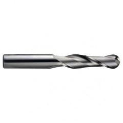 3/4" Dia. - 3" OAL - Ball Nose SE AlTiN Carbide End Mill - 2 FL - Strong Tooling