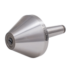 Bull Nose & Pipe Live Center MT3 Head Diameter 3.98in T.I.R. .0003 - Strong Tooling