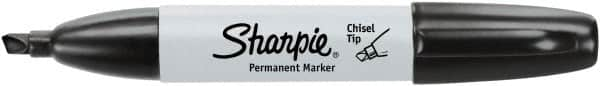 Sharpie - Black Permanent Marker - Chisel Tip, AP Nontoxic Ink - Strong Tooling