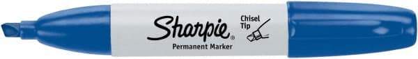 Sharpie - Blue Permanent Marker - Chisel Tip, AP Nontoxic Ink - Strong Tooling