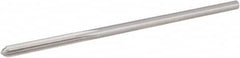 Hertel - 0.181" High Speed Steel 6 Flute Chucking Reamer - Straight Flute, 0.1755" Straight Shank, 1-1/8" Flute Length, 4-1/2" OAL - Strong Tooling