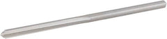 Hertel - #37 High Speed Steel 4 Flute Chucking Reamer - Straight Flute, Straight Shank, 7/8" Flute Length, 2-1/2" OAL - Strong Tooling