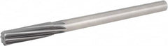 Hertel - 23/32" Cobalt 8 Flute Chucking Reamer - Spiral Flute, Straight Shank, 2-1/4" Flute Length, 9" OAL - Strong Tooling