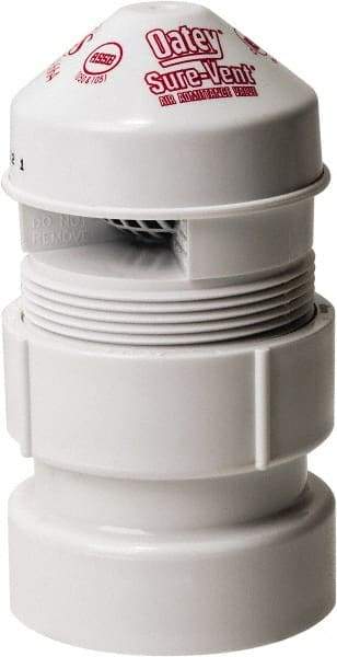 Oatey - Faucet Replacement Air Admittance Valve - PVC, Use with Up to 3" Vent Pipes - Strong Tooling