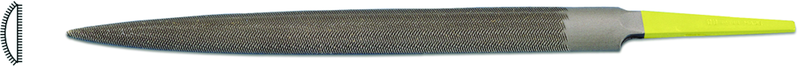 6" INOX Half-Round File, Cut 2 - Strong Tooling