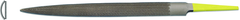 8" INOX Half-Round File, Cut 2 - Strong Tooling