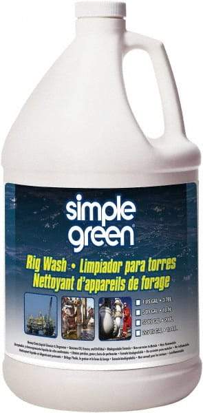 Simple Green - 1 Gal Bottle Cleaner/Degreaser - Liquid, Alkaline, Unscented - Strong Tooling