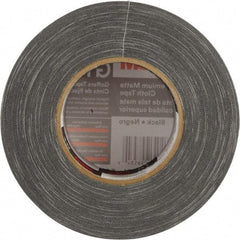 3M - 3" x 50m Black Gaffers Tape - 11 mil, Rubber Adhesive, Cotton Cloth Backing, Series GT3 - Strong Tooling