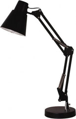 Electrix - 22 Inch, Articulated, Base, LED, Black, Desk Light - 5 Watt, 100 to 120 Volt, Nonmagnifying - Strong Tooling