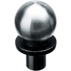 TE-CO - 6mm Ball Diam, 3mm Shank Diam, Alloy Steel Inspection Tooling Ball - Strong Tooling