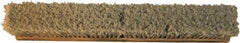 O-Cedar - 36" Fine Particle Synthetic Push Broom - 3" Bristle Length, Wood Block, Threaded Handle Connection, Handle Sold Separately - Strong Tooling