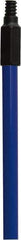 O-Cedar - 60 x 1" Fiberglass Squeegee Handle - Threaded Connection, Blue - Strong Tooling