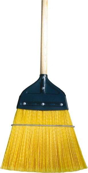 O-Cedar - 54" OAL Polypropylene Bristle Straight Cut Broom - 48" Long Wood Handle, 4-1/2" Bristle Length, 10-1/4" Wide, Water Resistance - Strong Tooling