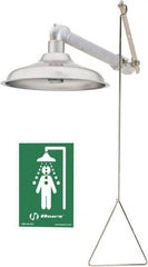 Haws - Plumbed Drench Showers Mount: Horizontal Shower Head Material: Stainless Steel - Strong Tooling